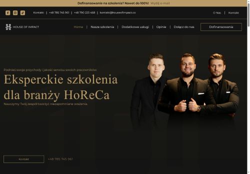 House of Impact Akademia Szkoleniowa dla Gastron House of Impact Akademia Szkoleniowa dla Gastron