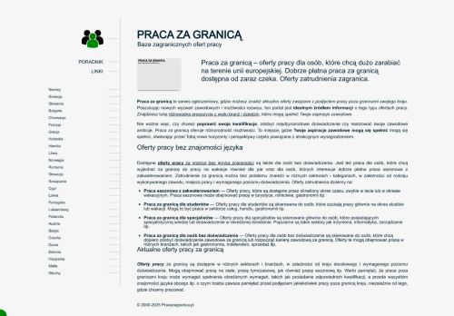 Praca za granicą, na co uważać Praca za granicą, na co uważać
