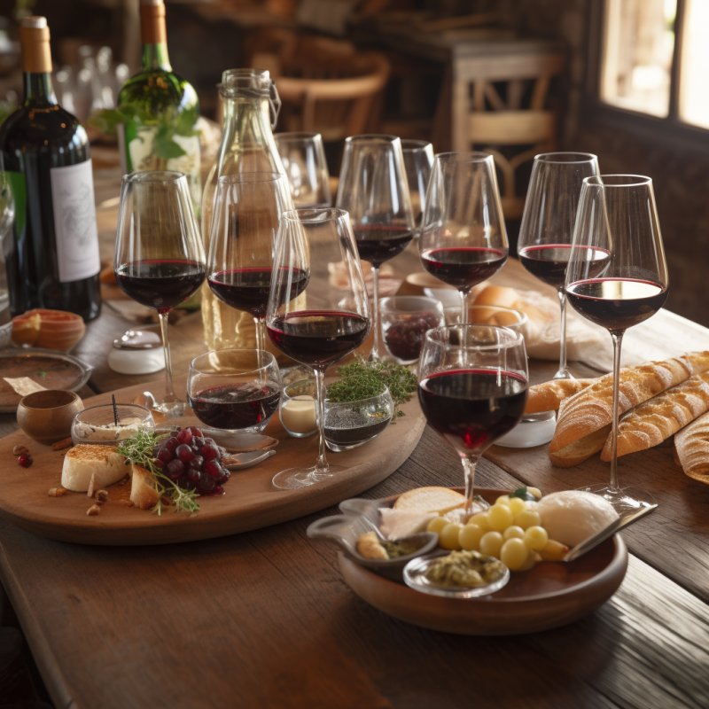 Eksplorowanie regionów świata przez smak wina i lokalną kuchnię