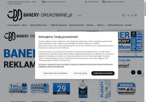 Profesjonalne banery i oznakowanie firm dla każdej