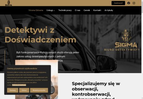Detektyw Sigma Olkusz Katowice Kraków Polska