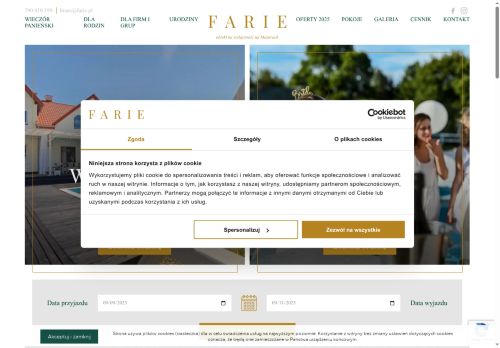 FARIE kompleksowy wyjazd firmowy na Mazurach