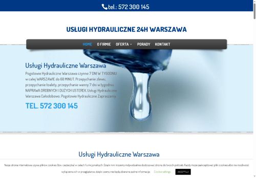 Pogotowie hydrauliczne Warszawa pomoc
