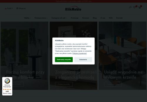 Meble do salonu od KlikMeble