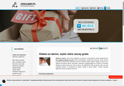 Jakie organizacje przyjmują rzeczy za darmo
