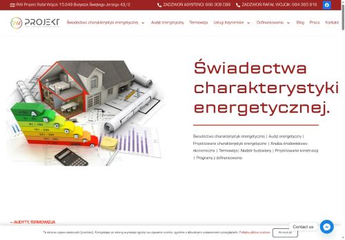 RWProjekt świadectwa charakterystyki energetycznej